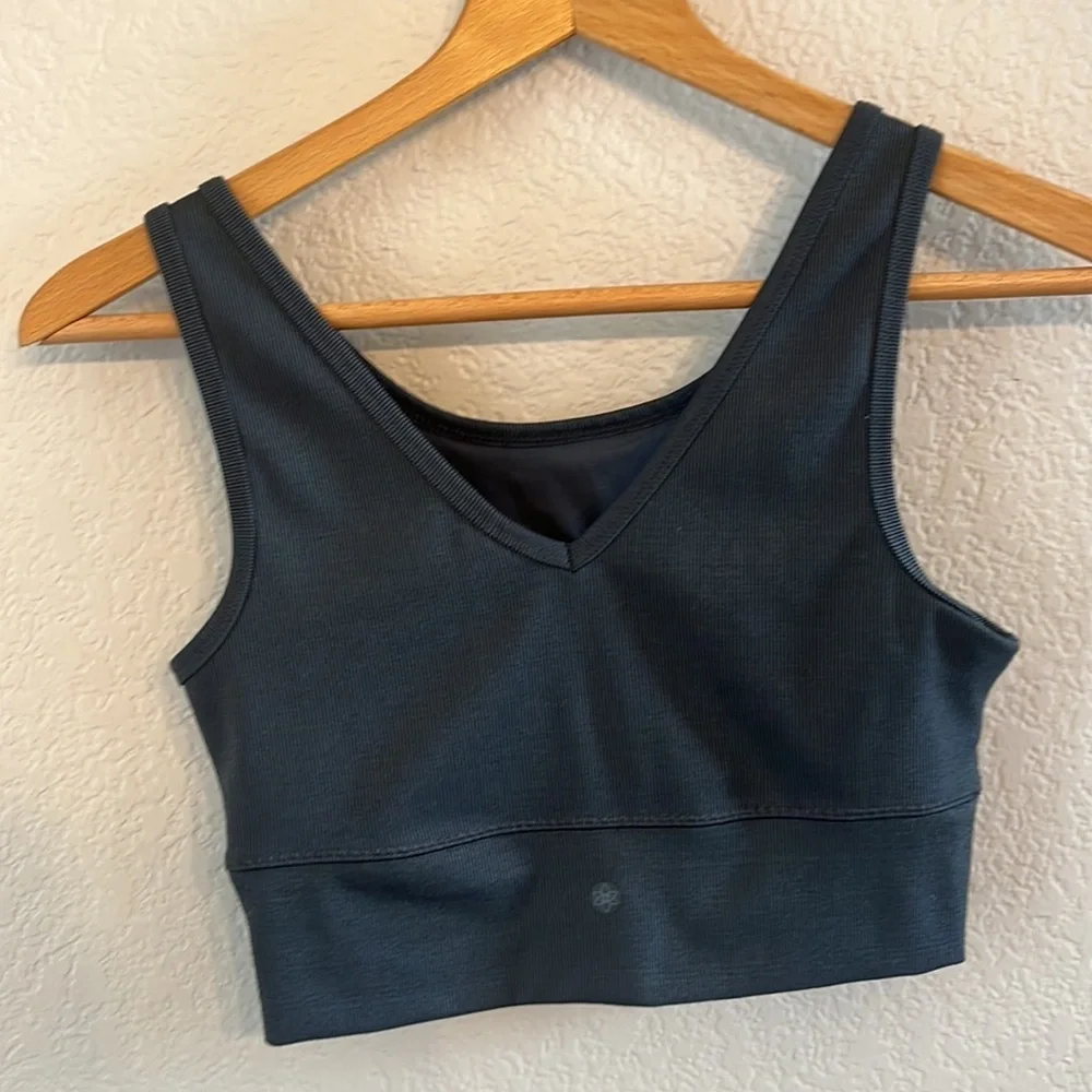 Gaiam Sports Bra Ribbed size small - Picture 5 of 6